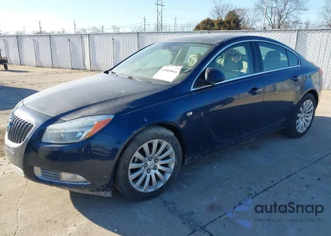 2011 Buick Regal Cxl Russelsheim z USA, uszkodzony, nr VIN W04GP5EC1B1093404